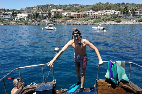 Catania: Etna en snorkeltocht per jeep