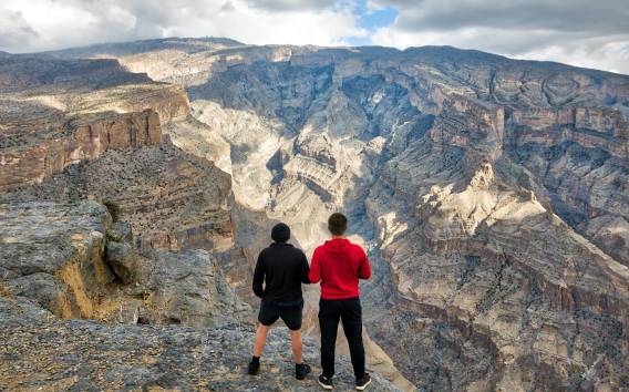 Von Maskat: Tagesausflug nach Jebel Shams, Omans Grand Canyon