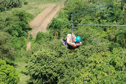 Puerto Plata: Treetop Zip Lining avontuurlijke ervaring