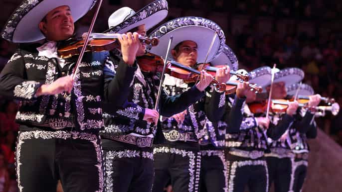 mexico city mariachi show at garibaldi
