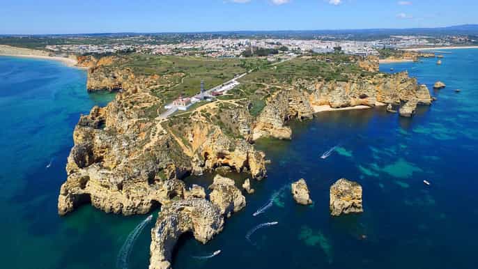 lagos ponta da piedade coastline tour