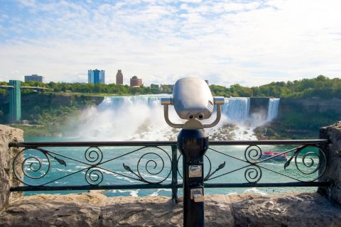 Toronto: Dagsrundtur till Niagarafallen med valbar båttur