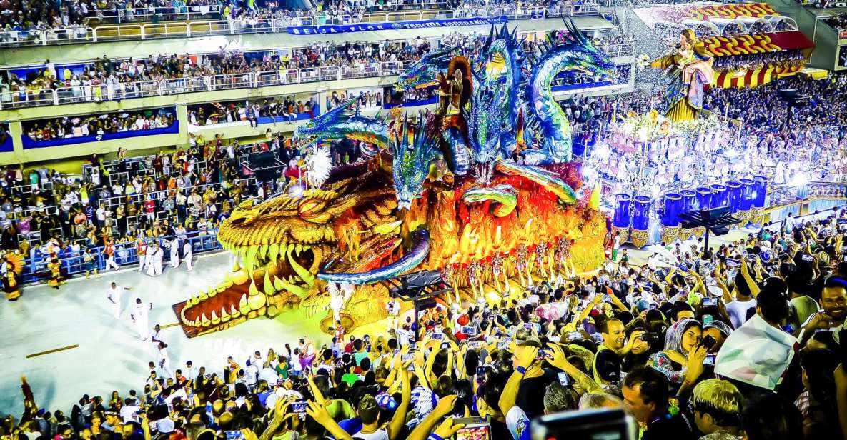 Rio Carnival 2023: Samba Parade Tickets with Shuttle Service