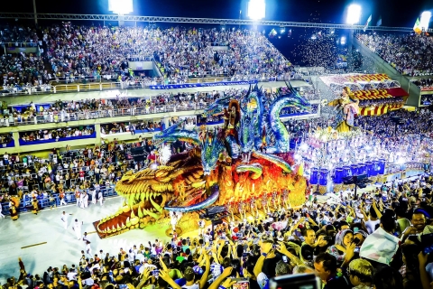 Rio de Janeiro: 2025 Carnival Parade Tickets for Sambadrome Grandstand Sector 9 - Numbered seat