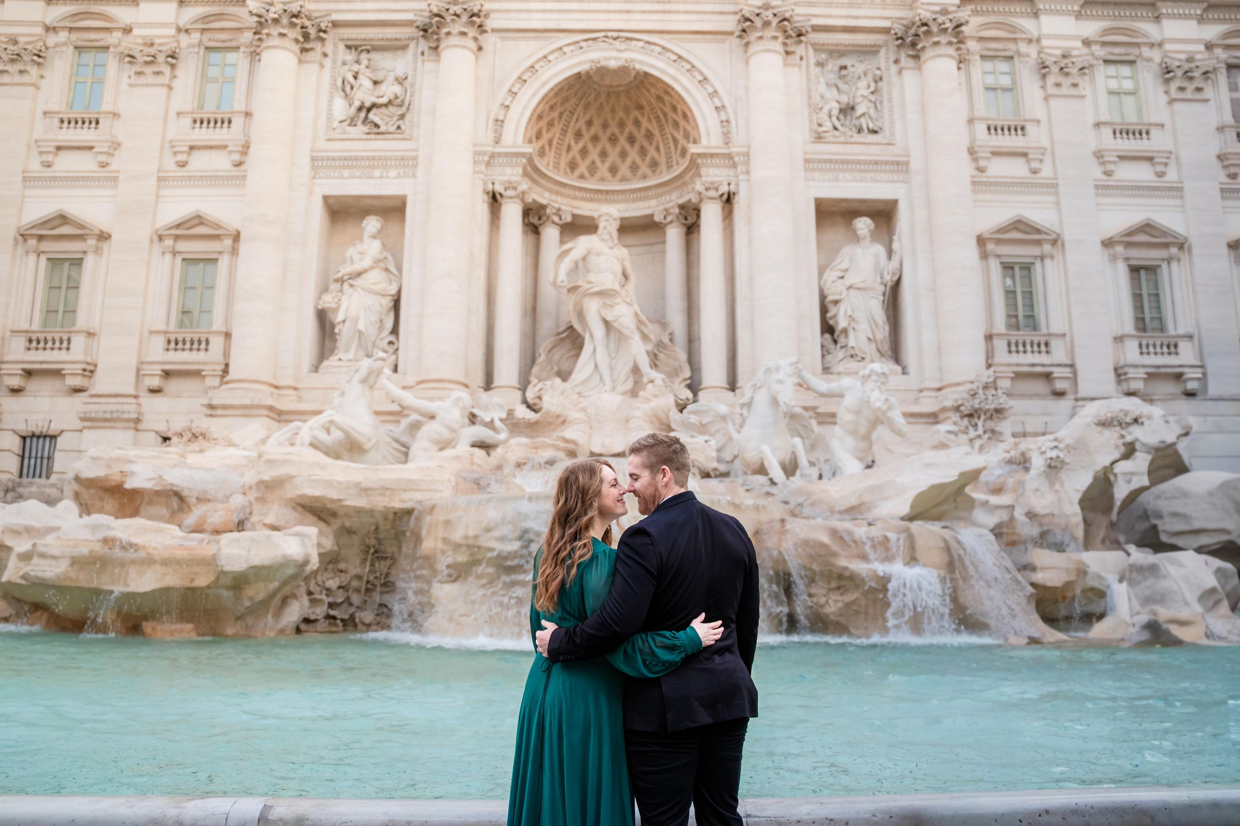 Rom: Privates Fotoshooting am Trevi-Brunnen oder am Kolosseum