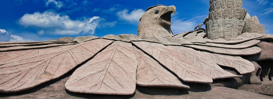 Trivandrum : visite privée du parc naturel de Jatayu et de la plage de Varkala
