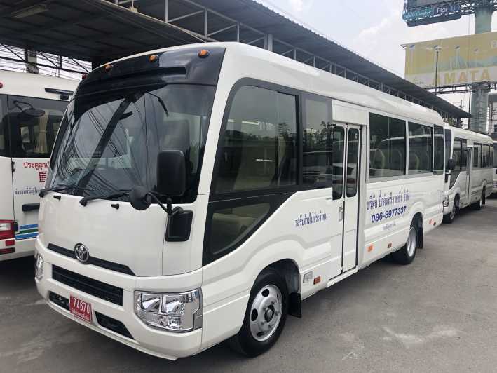Bangkok: noleggio minibus privato con guida