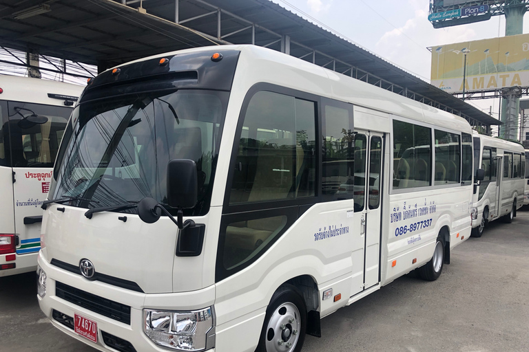 Bangkok: Prywatny wynajem minibusów z przewodnikiem