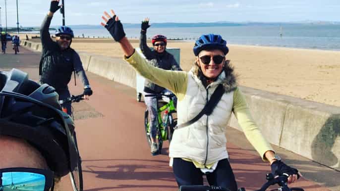 edinburgh 20mile cycling loop tour