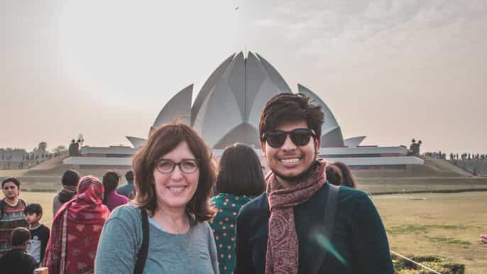 delhi full day temples tour with transfers