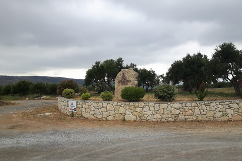 Dagvullende tour:Knossos,Koronekes Olijfmolen,Lyrarakis wijnmakerij