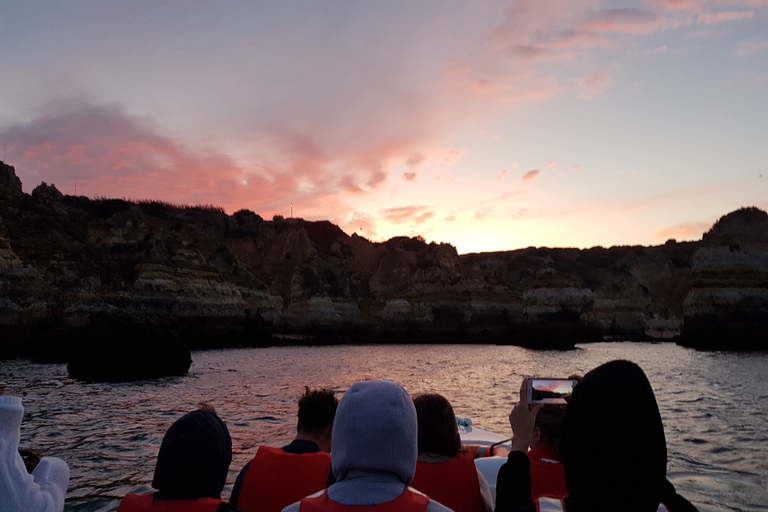 Lagos: Tour guidato di Ponta da Piedade al tramontoTour di gruppo condiviso