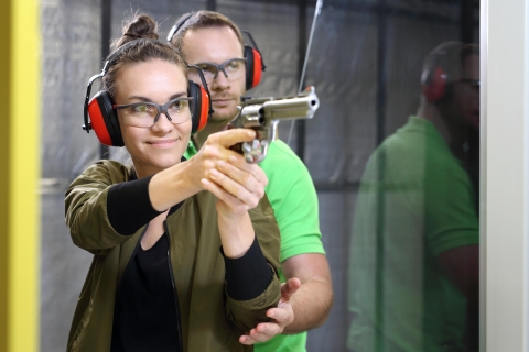 Warsaw: Indoor Shooting Range Experience Warsaw: Indoor Shooting Range - Oberland Rifle