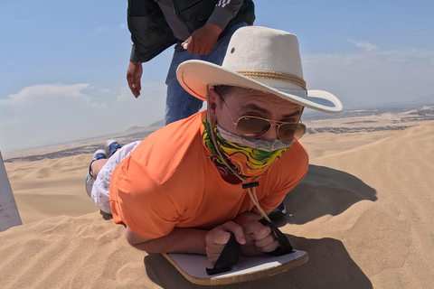 Från Lima: Huacachina &amp; Paracas Aventure Tour Allt inkluderat