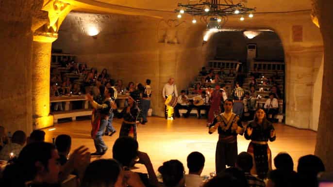 cappadocia turkish night show with dinner and drinks