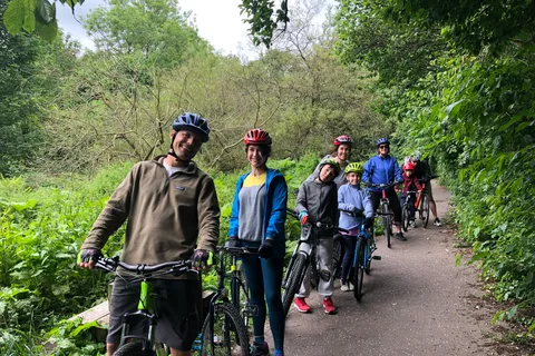 Edinburgh: Fietstocht naar de kust (gezinsvriendelijk)