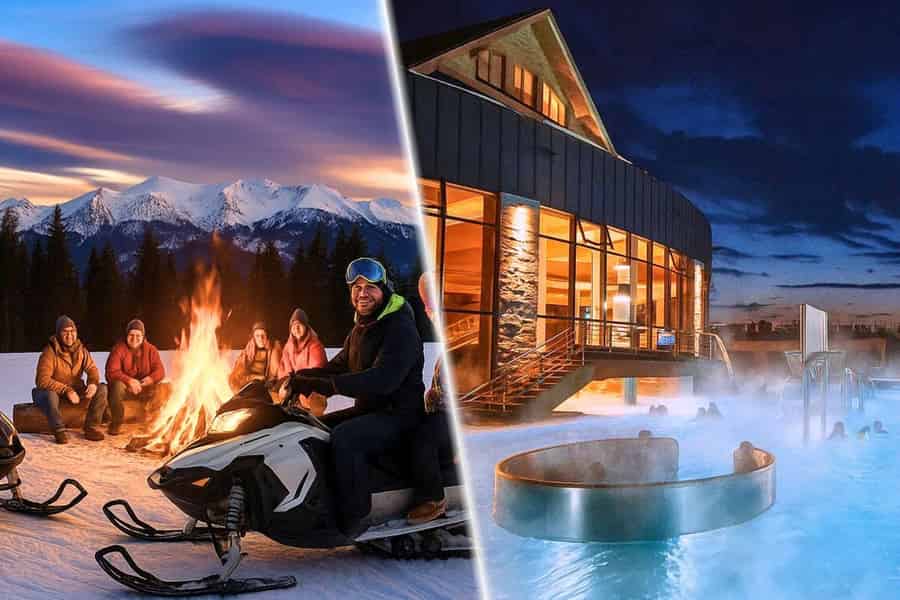 Krakau: Tagestour nach Zakopane mit Schneemobilen, Lagerfeuer und heißen Quellen. Foto: GetYourGuide Krakau: Tagestour nach Zakopane mit Schneemobilen, Lagerfeuer und heißen Quellen. Foto: GetYourGuide