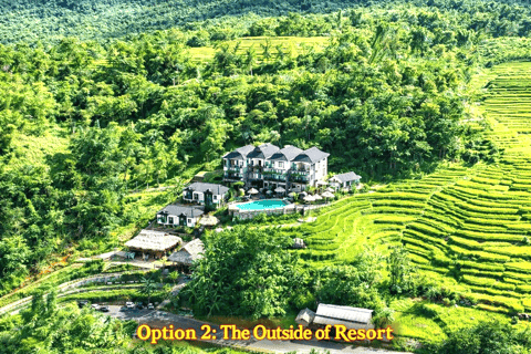From Hanoi: 3-Day Ninh Binh & Pu Luong Nature Adventure Option 2: Deluxe Hotel & Deluxe Resort with Mountain View