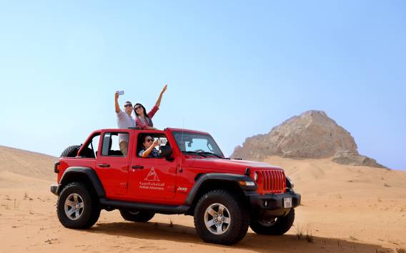 Aus Dubai: Jeep Adventure Safari