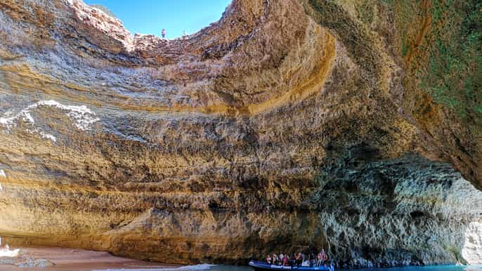 da lagos crociera in barca per la algar de benagil
