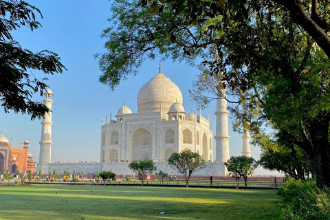 Taj Mahal Day Trip from Delhi by Gatimaan Express Train Option 2: Agra Local Tour - Car, Driver & Guide