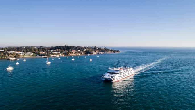 queenscliff to sorrento return foot passenger ferry ticket