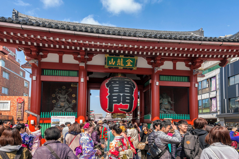 Tokyo: Tour panoramico mattutino in autobusTour da Matsuya Ginza