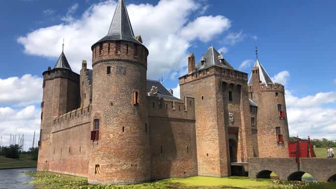visite du château damsterdam et de la ville dutrecht