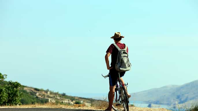 from novalja lun by bike