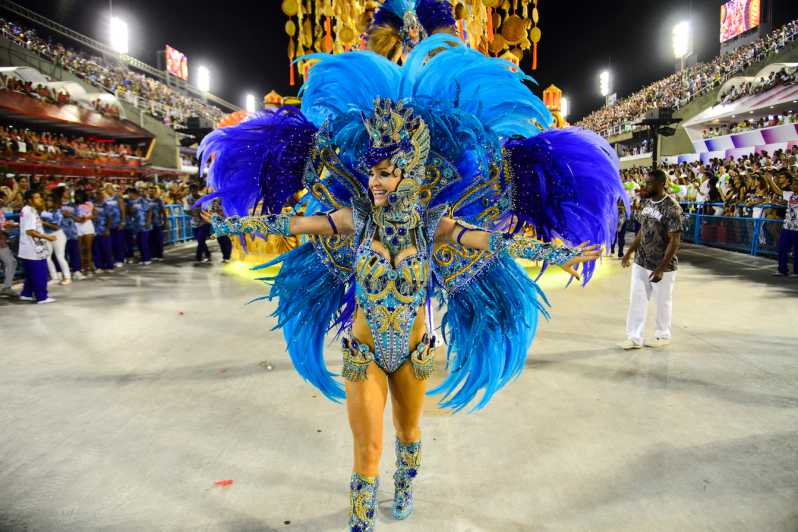 Karnevalet i Rio 2024 Billett til sambaparaden m/ transport GetYourGuide
