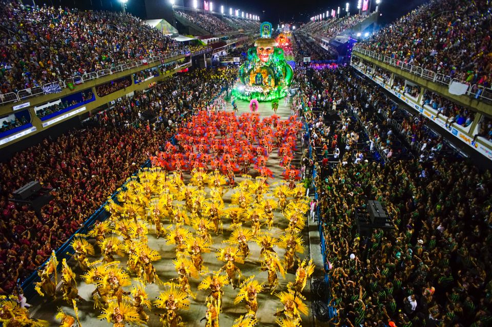 Río Carnaval 2024 Entradas para el Desfile de Samba con Servicio de
