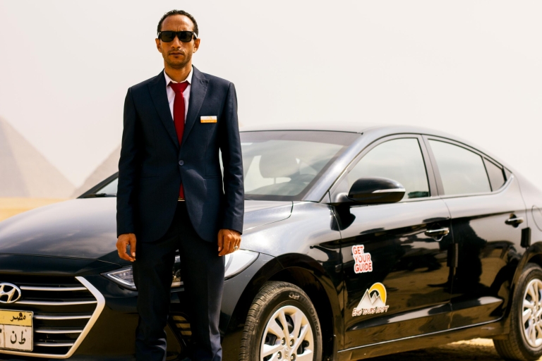 Kair: Prywatny samochód z kierowcą9-godzinna prywatna wypożyczalnia samochodów z kierowcą