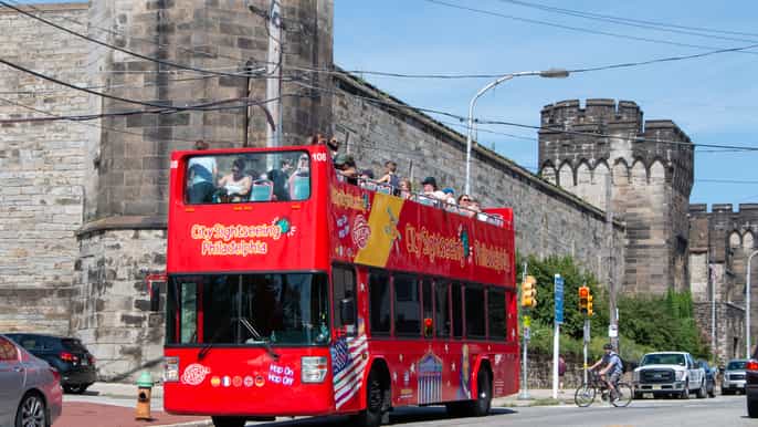philadelphia 2day hopon hopoff bus w/ penitentiary ticket