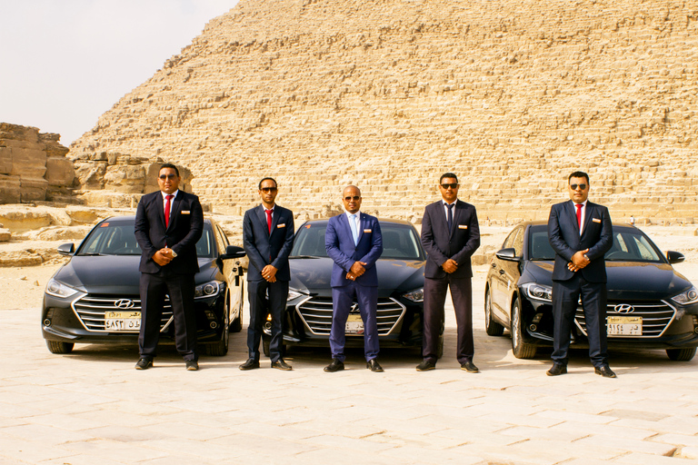 Cairo Airport: Private Transfer and Optional Local SIM CardCairo/Giza Hotel to/from Airport - Round-Trip Transfer