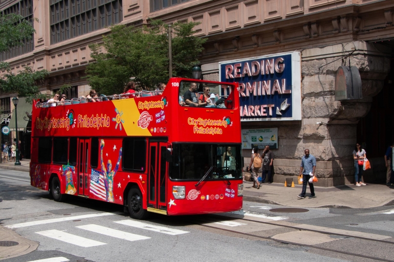 Philadelphia: Double-Decker Hop-on Hop-off Sightseeing Tour 1-Day Hop on Hop off Ticket