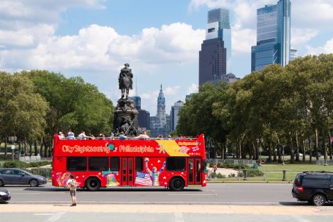 Philadelphie : visite en bus à arrêts multiples de 2 étages