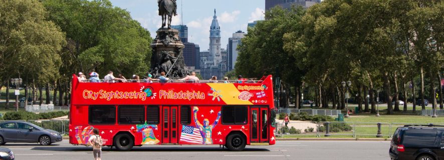 Philadelphia: Double-Decker Hop-on Hop-off Sightseeing Tour