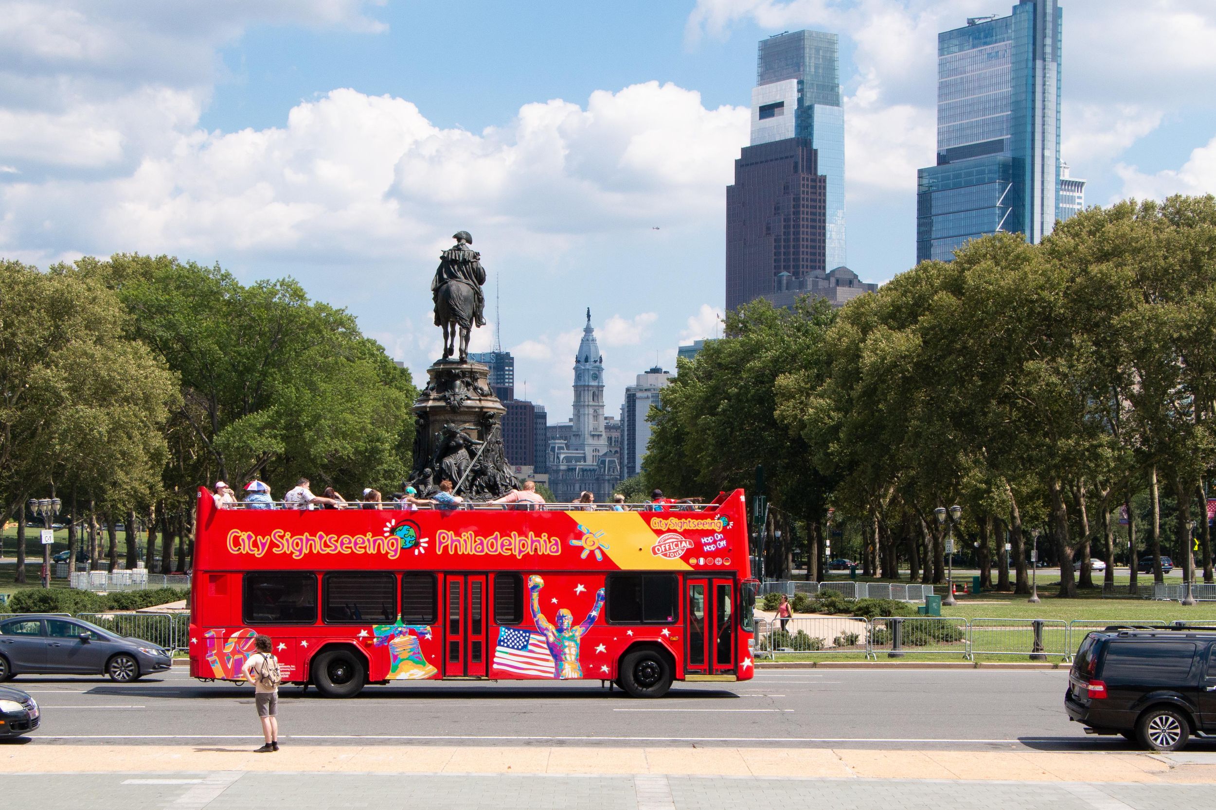 Philadelphia: Doppeldecker Hop-On/Hop-Off-Tour Sightseeingtour