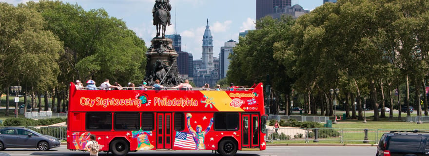 Philadelphia: Tour panoramico Hop-on Hop-off a due piani