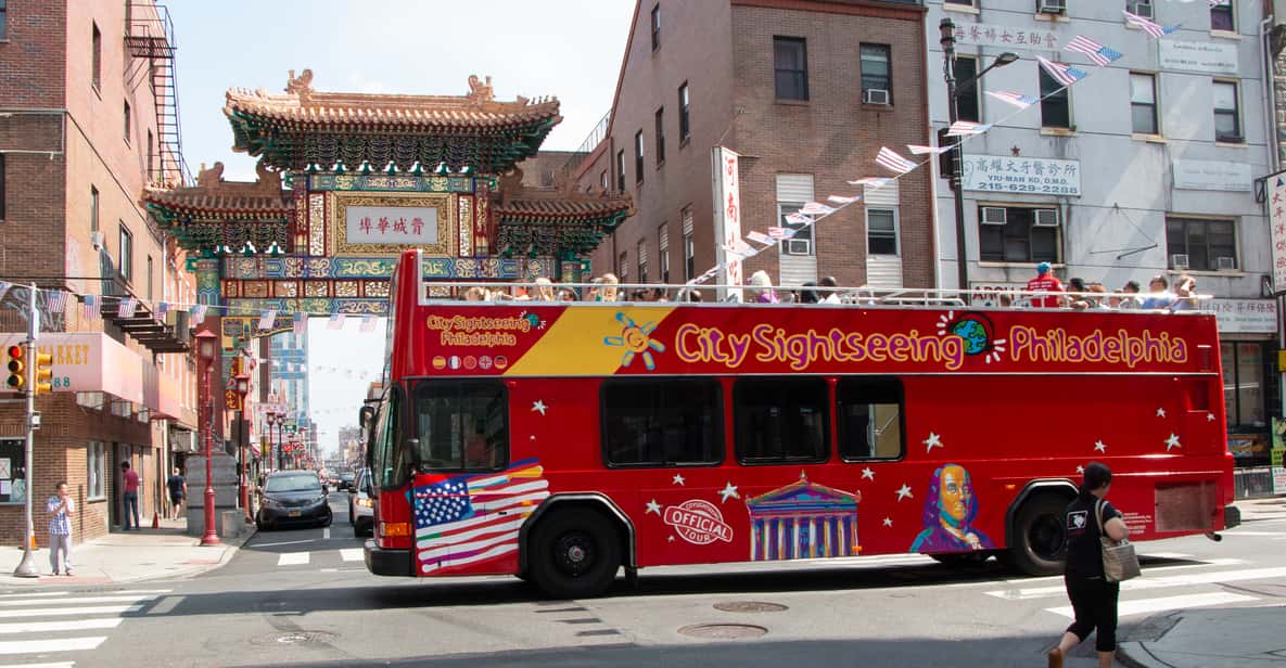 Philadelphia: Double-Decker Hop-on Hop-off Sightseeing Tour