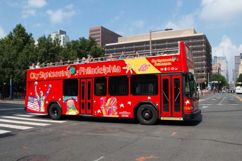 red bus tour philadelphia