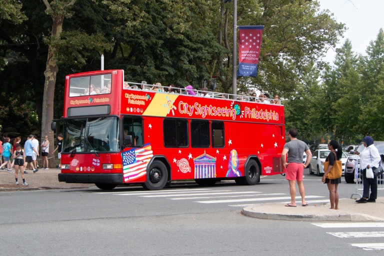 Philadelphia: Double-Decker Hop-on Hop-off Sightseeing Tour 1-Day Hop on Hop off Ticket