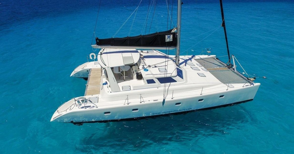 St. Thomas Private 50Foot Voyage 500 Catamaran Sail GetYourGuide