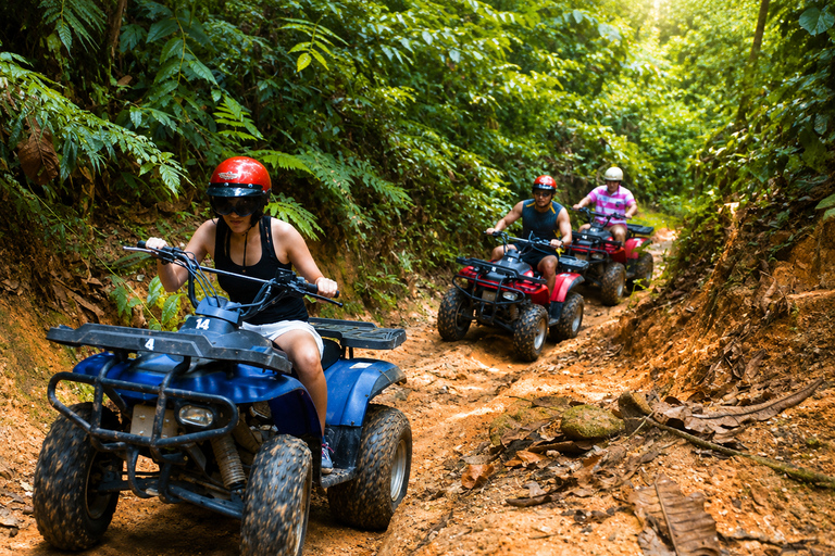 From Kuala Lumpur: Colmar Tropicale & Kemensah ATV Tour Colmar Tropicale + Rocketman ATV Adventure