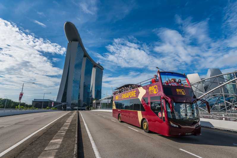 Singapur: Recorrido en autobús turístico Hop-On Hop-Off