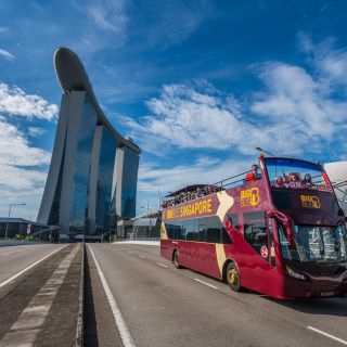Singapour : visite en bus à arrêts multiples à impériale