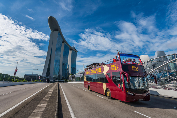 Singapore: tour Hop-On Hop-Off con autobus scoperto