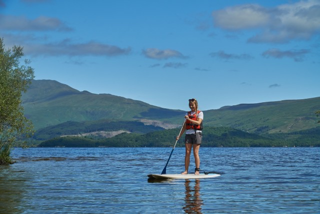 Visit Luss Loch Lomond Paddleboard Hire in Ardgartan, Argyll, Loch Lomond