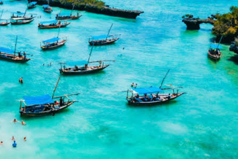 From Nungwi/Kendwa: Safari Blue Trip with Lunch & Sandbank