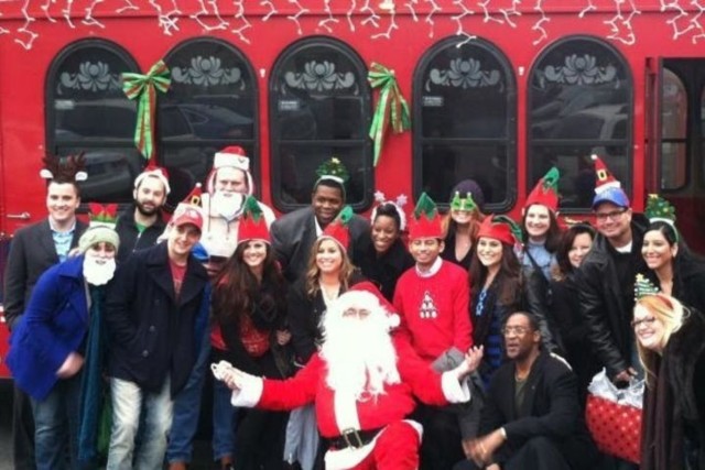Visit Nashville Holiday Lights Trolley Tour at Cheekwood Mansion in Nashville